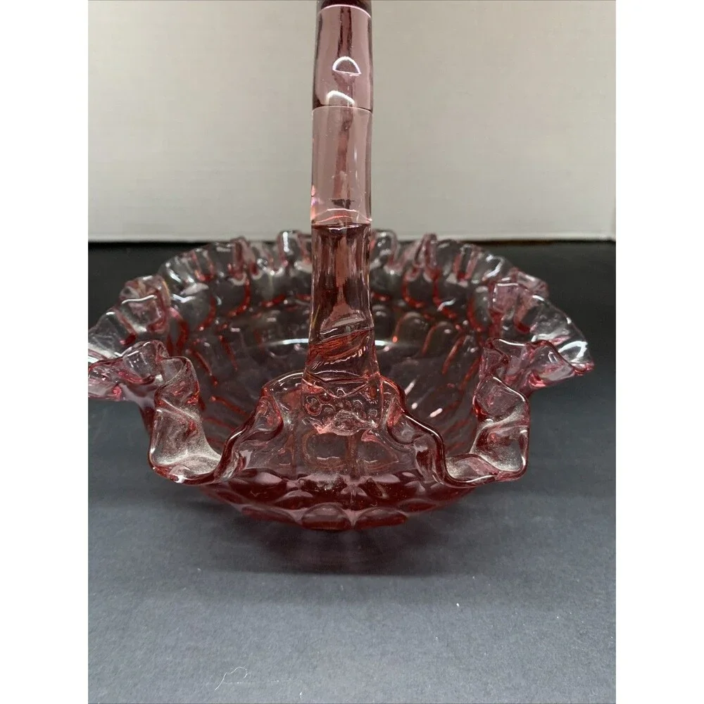 Fenton basket Colonial Pink 8